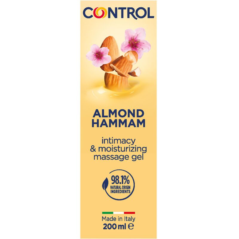 CONTROL GEL DA MASSAGGIO HAMMAM ALLA MANDORLA 3 IN 1 200 ML