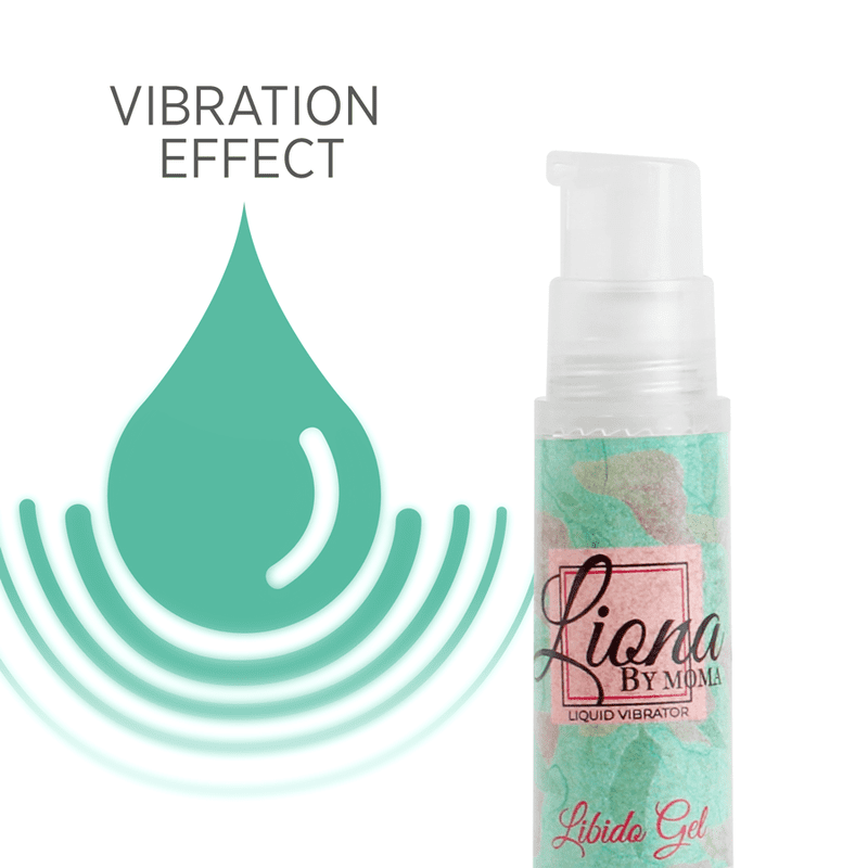 LIONA BY MOMA VIBRATORE LIQUID LIBIDO GEL