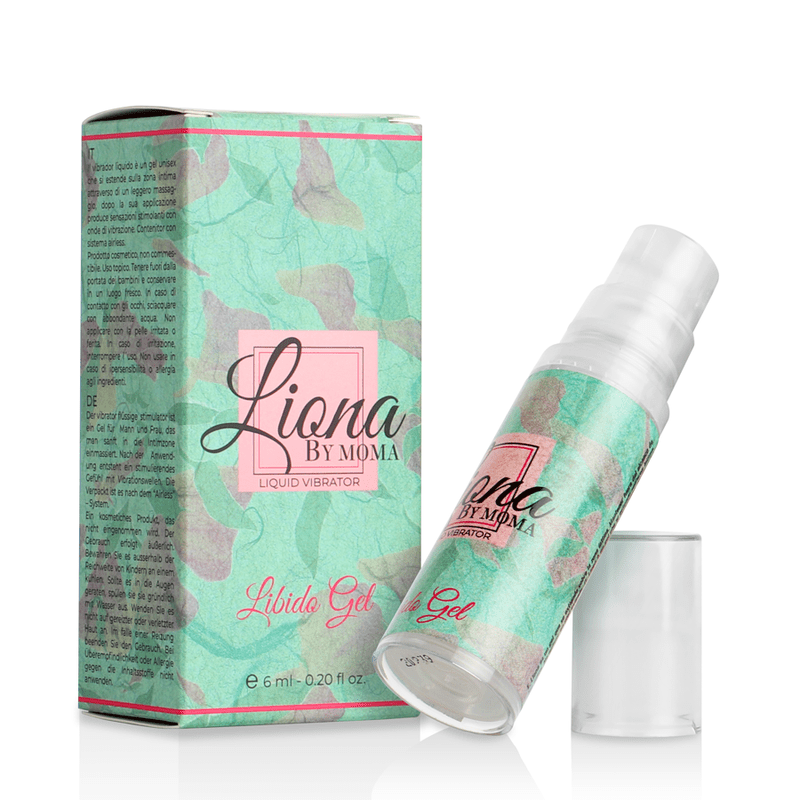 LIONA BY MOMA VIBRATORE LIQUID LIBIDO GEL