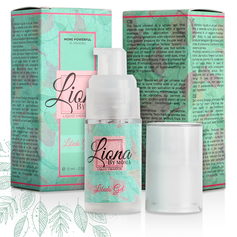 LIONA BY MOMA VIBRATORE LIQUIDO LIBIDO GEL 15 ML