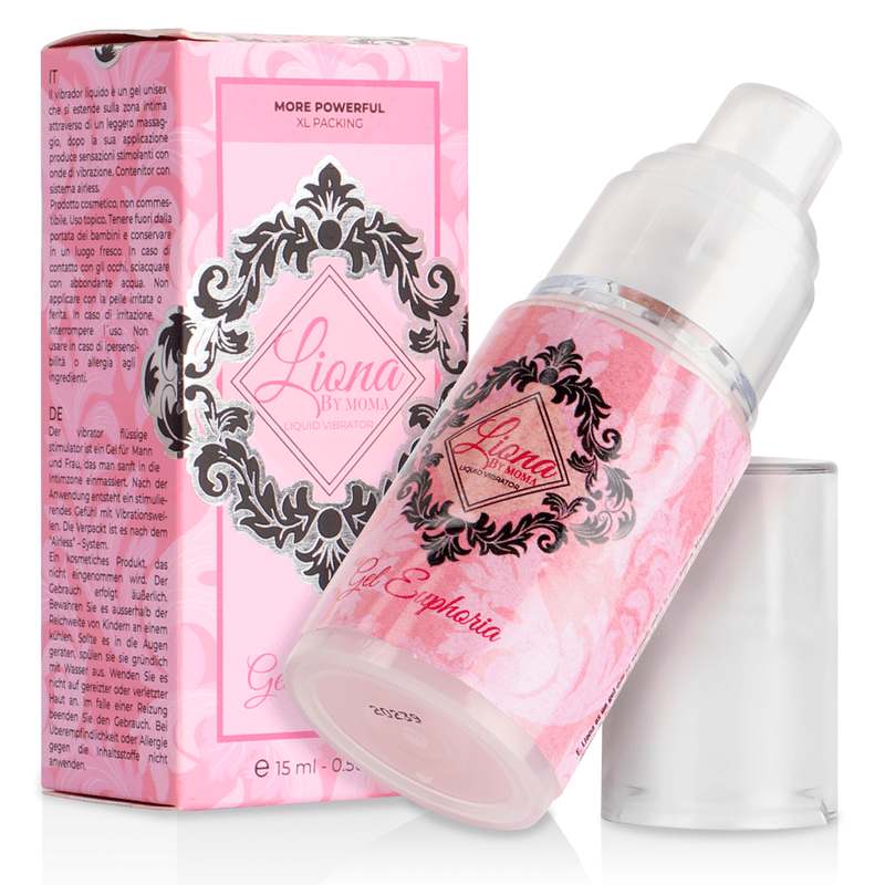 LIONA BY MOMA VIBRATORE LIQUIDO EUPHORIA GEL 15 ML