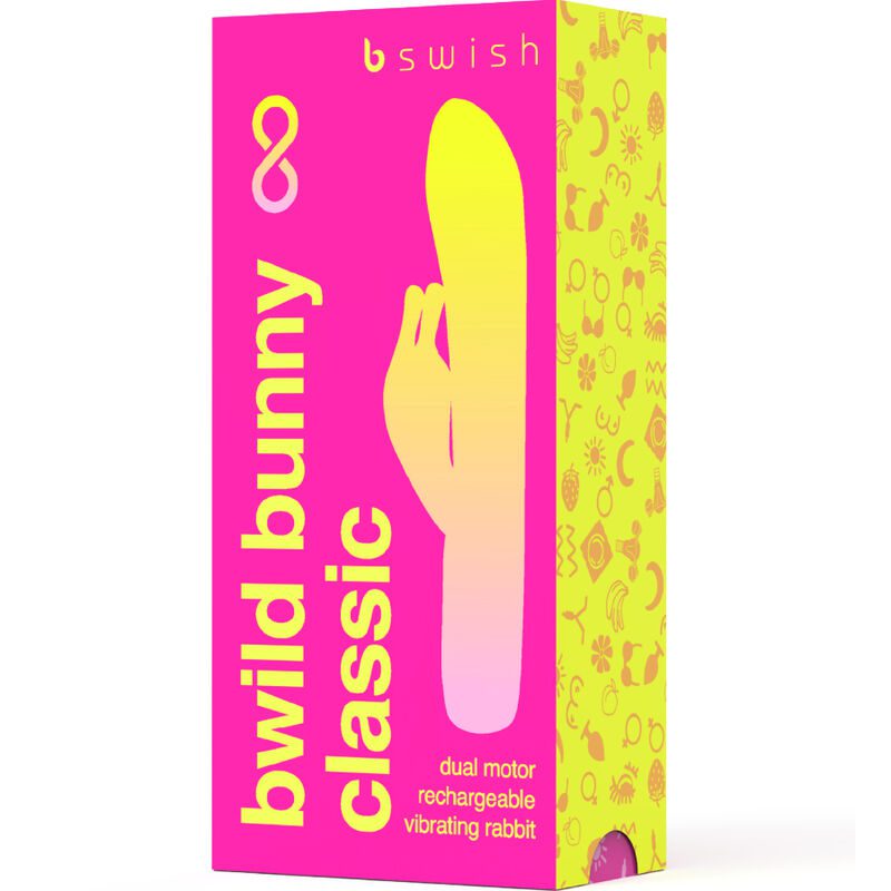 B SWISH - BWILD BUNNY INFINITE CLASSIC VIBRATORE RICARICABILE SILICONA ROSA