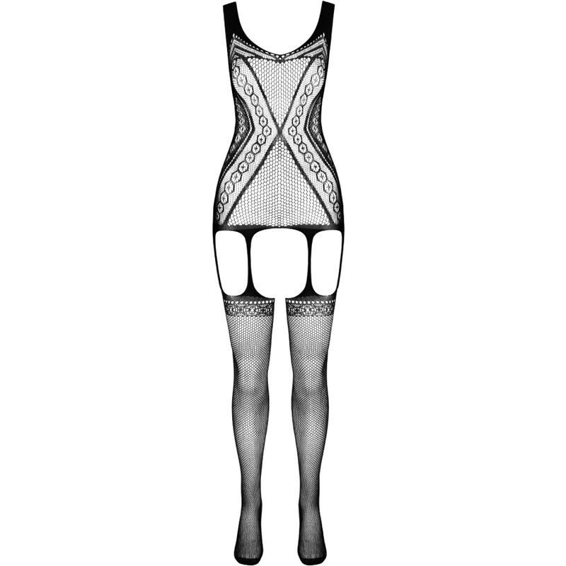 PASSION - ECO COLLECTION BODYSTOCKING ECO BS007 NERO
