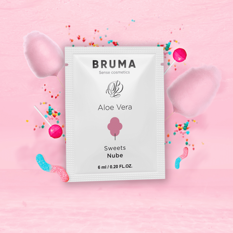 BRUMA - GEL DESLIZANTE CON ALOE VERA SABOR A NUBE 6 ML