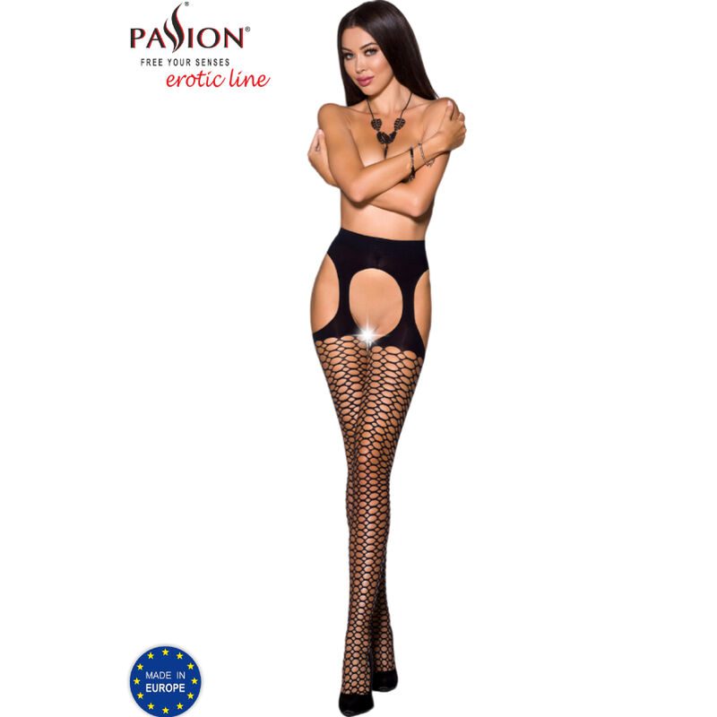 PASSION - TIOPEN 004 MEDIAS NERO 1/2 (40 DEN)