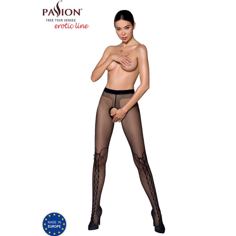 PASSION - TIOPEN 009 MEDIAS NERO 1/2 (20 DEN)