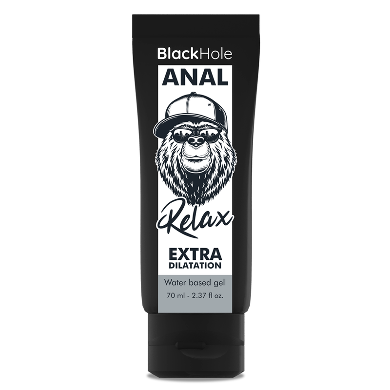 BLACK HOLE GEL BASE ACQUA DILATAZIONE ANALE 70 ML