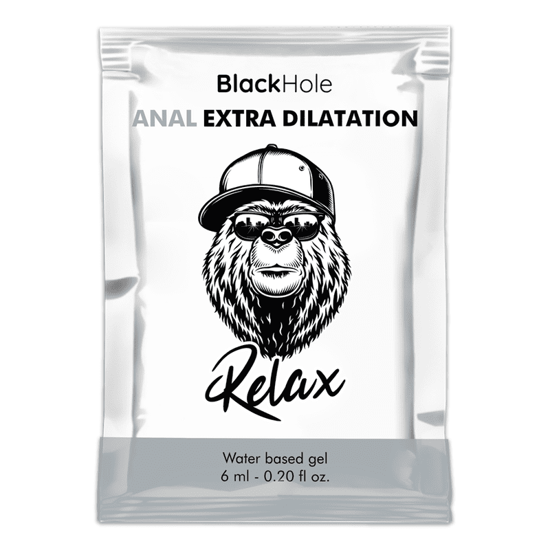 BLACK HOLE GEL BASE ACQUA DILATAZIONE ANALE 6 ML