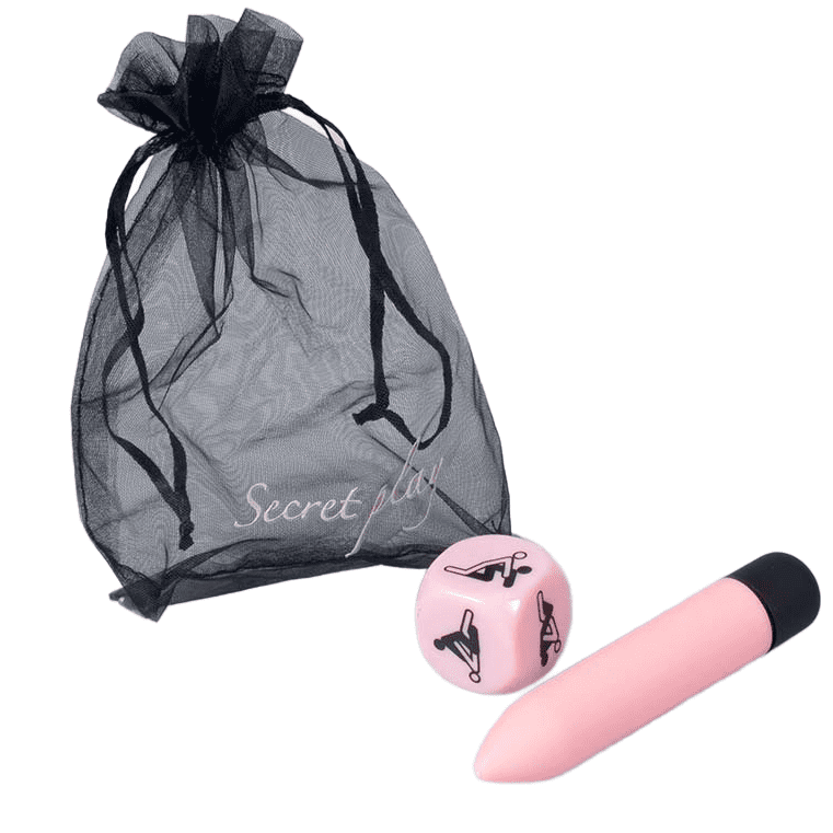 VIBRATORE CON DADO GIOCO SECRETPLAY SENSUAL FEELINGS KIT
