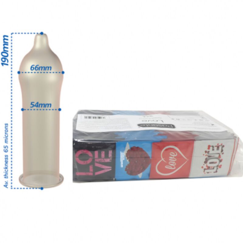 PASANTE - PRESERVATIVI LOVE BAG 144 UNITÀ