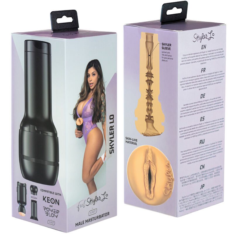 KIIROO - FEEL SKYLER LO COLLEZIONE STARS STROKERS COMPATIBILI CON POWERBLOW