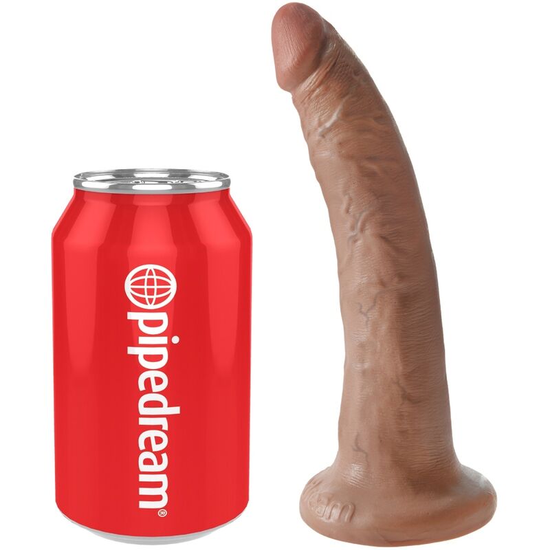 KING COCK - PENE REALISTICO 17,5 CM CARAMEL