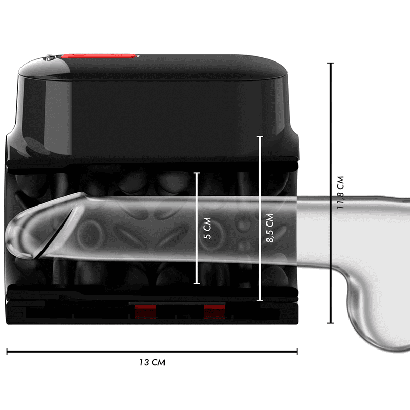 JAMYJOB - VORTEX MASTURBATORE TURBO CON SPINTA E ROTAZIONE A 360° SU E GIÙ