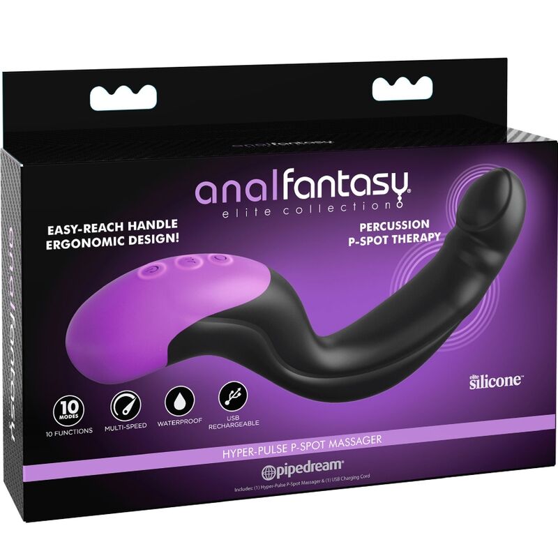 COLLEZIONE ANAL FANTASY ELITE - MASSAGGIATORE ANALE P-POINT HYPER-PULSE
