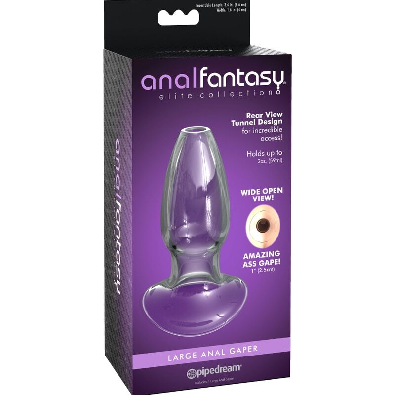 DILATATORE IN CRISTALLO ANAL TAGLIA M