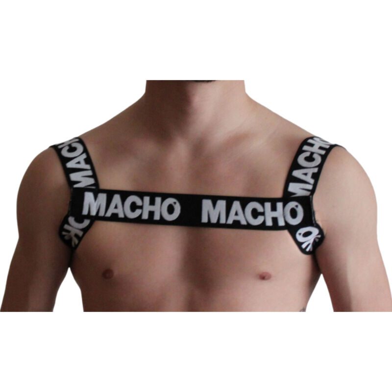 MACHO - IMBRAGATURA DOPPIA NERA