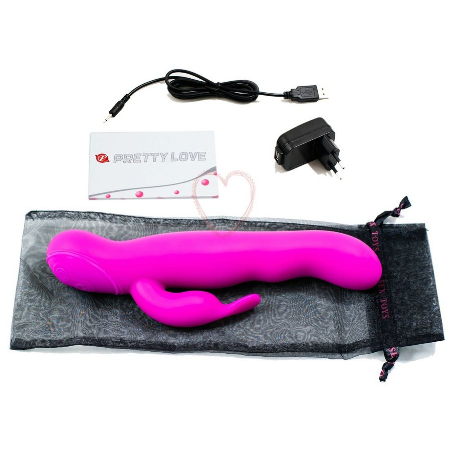 VIBRATORE ROTANTE HIGHGRADE PRETTY LOVE MYSTIC - LILLA