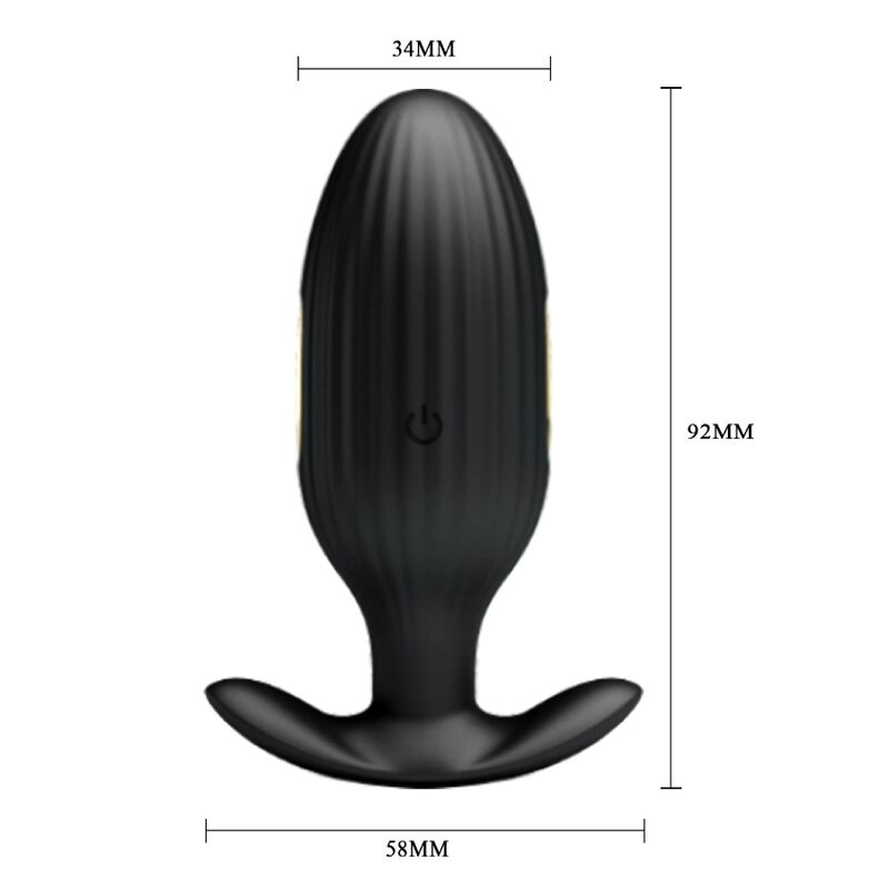 PRETTY LOVE - PLUG ANALE NERO