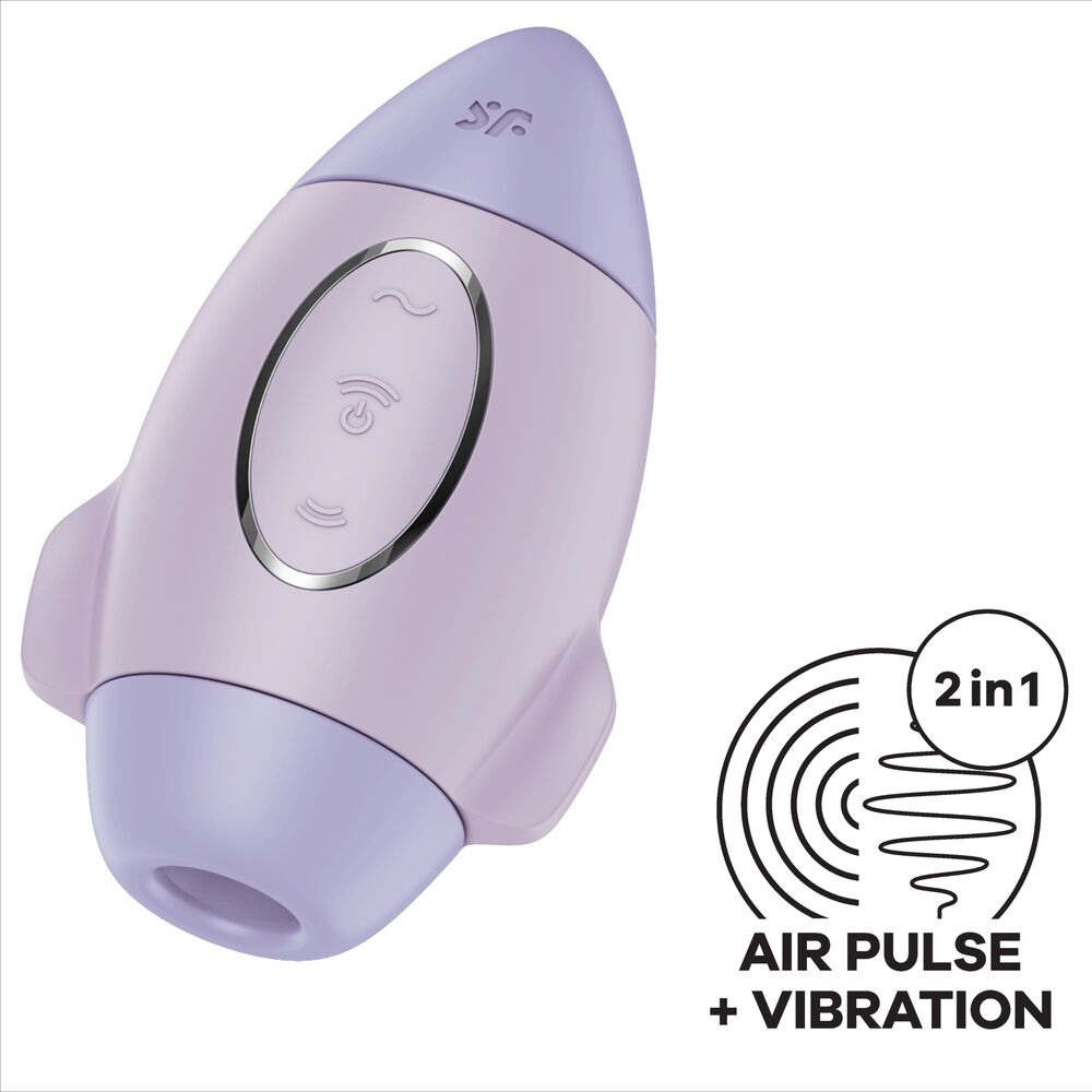 SATISFYER - PICCOLO VIBRATORE A DOPPIO IMPULSO