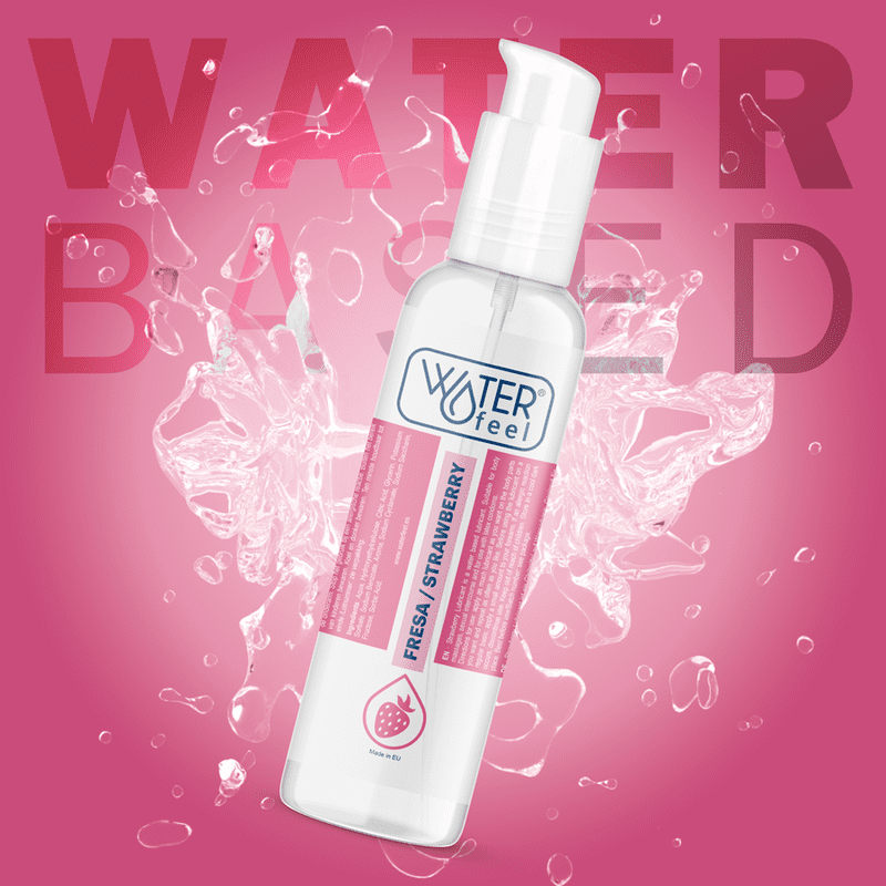 LUBRIVAGINANTE A BASE D''ACQUA WATERFEEL FRAGOLA 175 ML