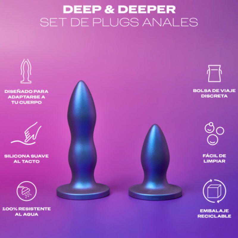 DUREX TOY - SET PLUG ANAL DEEP  DEEPER