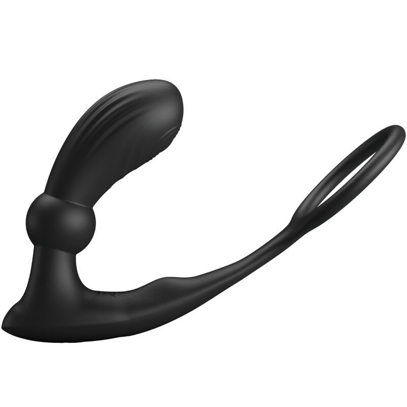 PRETTY LOVE - ANELLO ANALE E VIBRATORE BLACK
