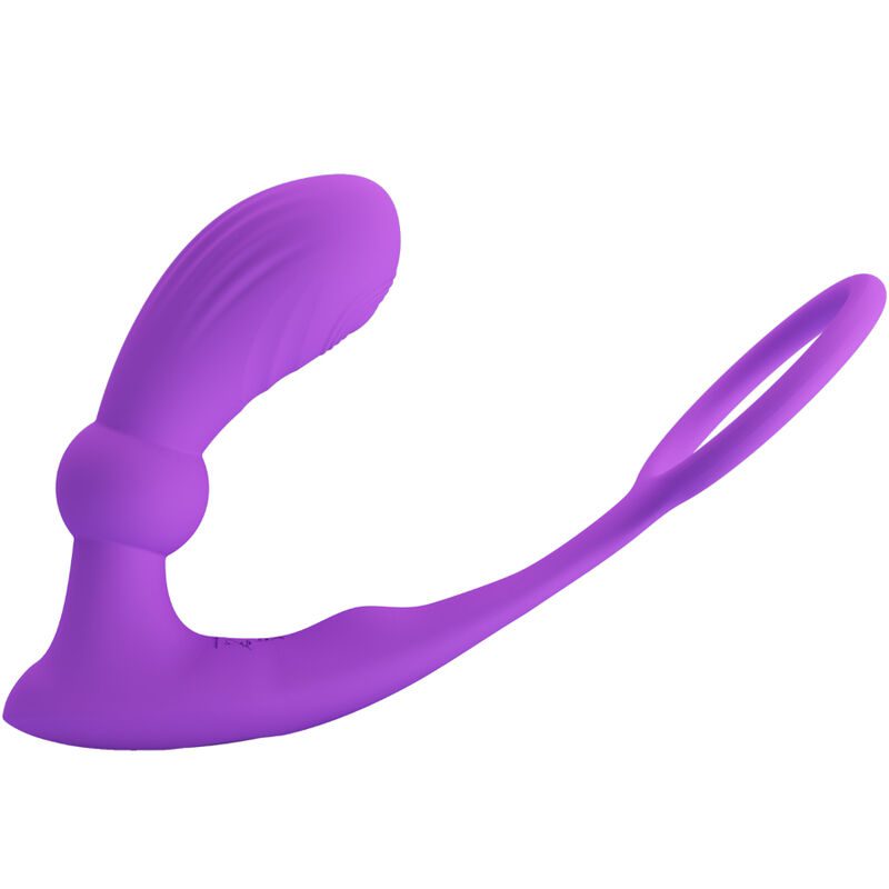 PRETTY LOVE - ANELLO ANALE E VIBRATORE VIOLA