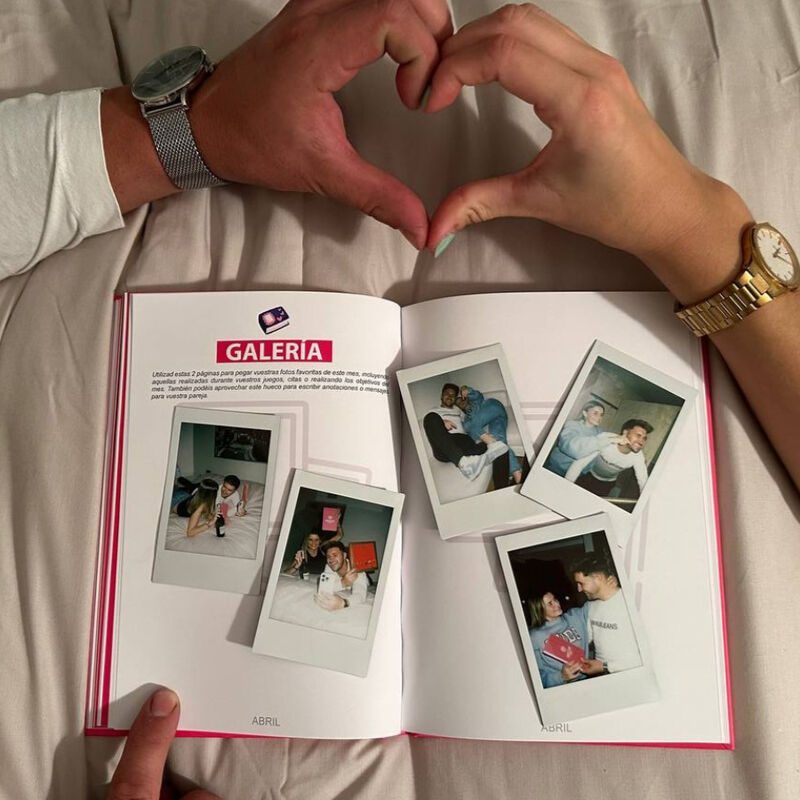 COUPLETITION - DIARIO D'AMORE ALBUM DI RICORDI  AUGURI DI COPPIA