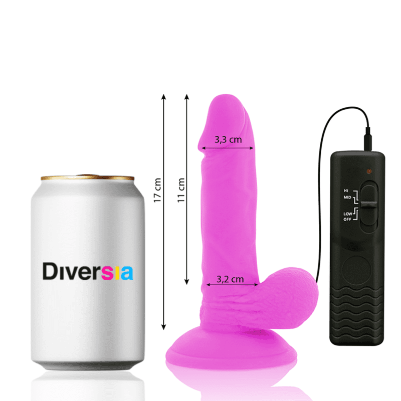 DILDO VIBRANTE FLESSIBILE