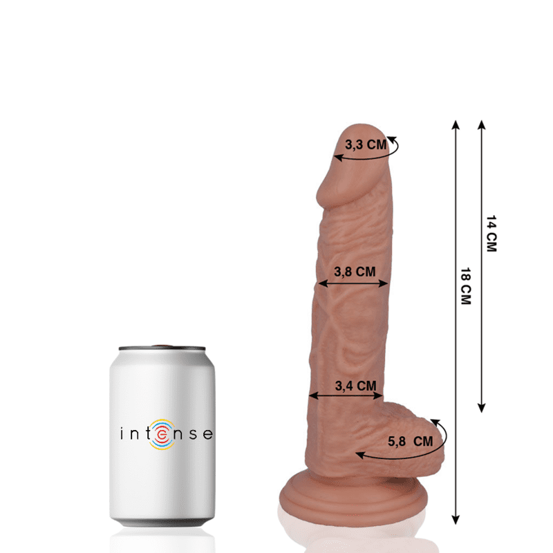 MR INTENSE 11 REALISTIC PENIS 18 -O- 3.8CM
