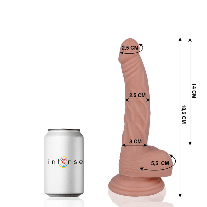 MR INTENSE 12 PENE REALISTICO 18,2 -OPPURE- 2,5CM