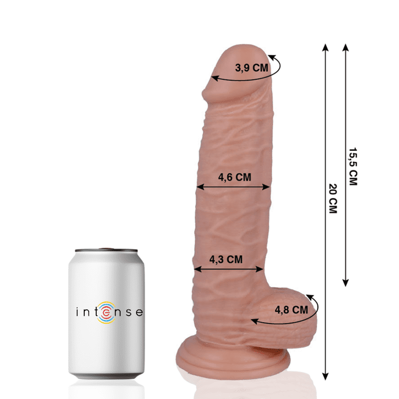 MR INTENSE 20 REALISTIC PENIS 20 -O- 4.6CM