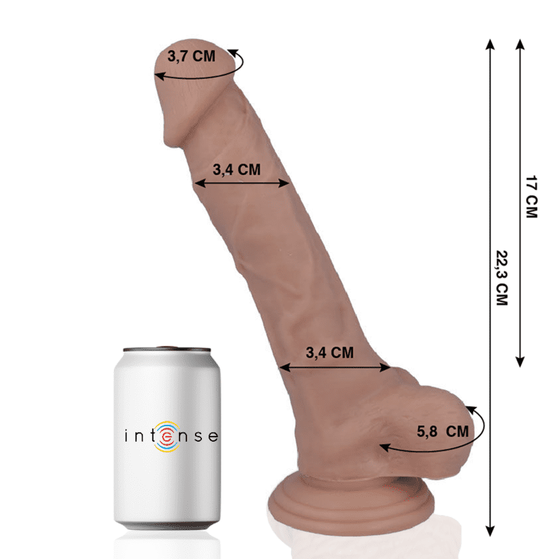 MR INTENSE 28 PENE REALISTICO 22,3 -OPPURE- 3,4CM
