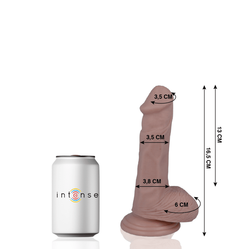 MR INTENSE 5 PENE REALISTICO 16,5 O 3,5 CM