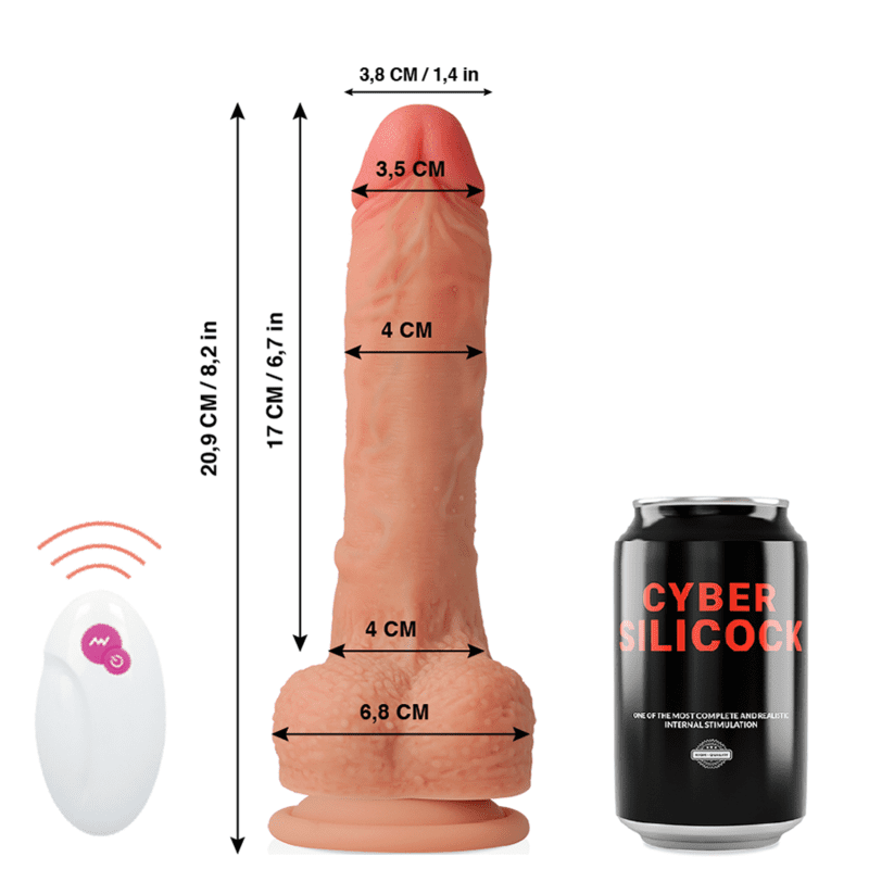 CYBER SILICOCK REALISTICO CONTROL REMOTO MASTER HUCK