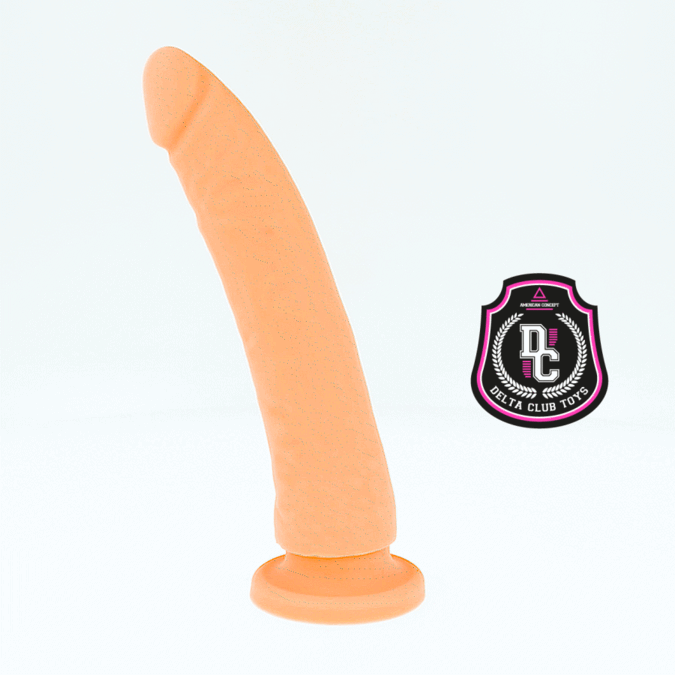 DELTA CLUB TOYS DILDO NATURALE IN SILICONE MEDICO 23 X 4.5 CM