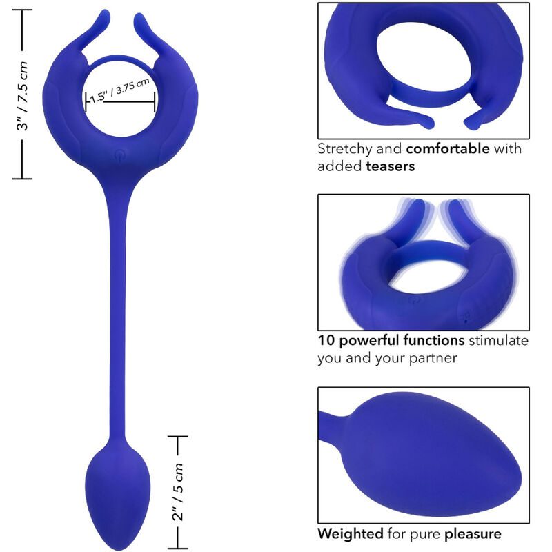 ADMIRAL - ANELLO PER IL PENE BLU