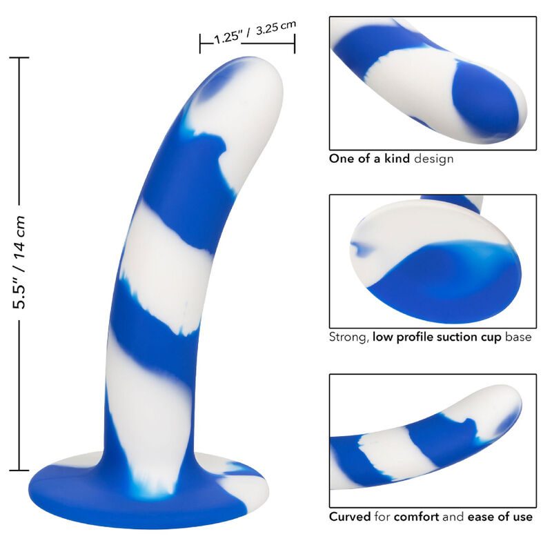 ADMIRAL - SWIRL DILDO FLESSIBILE