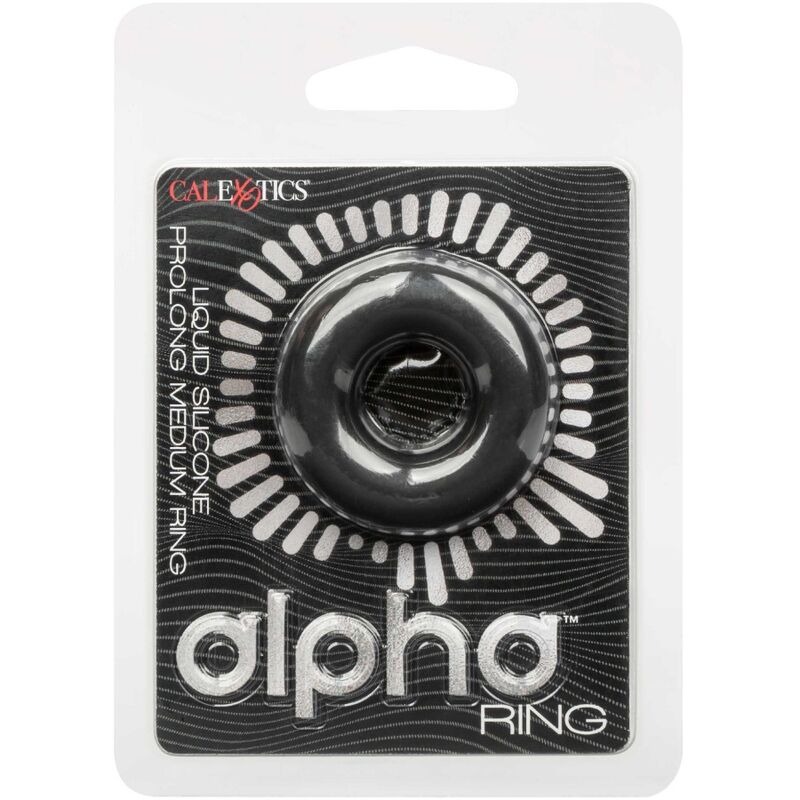 CALIFORNIA EXOTICS - ALPHA ANELLO PROLONG MEDIO NERO
