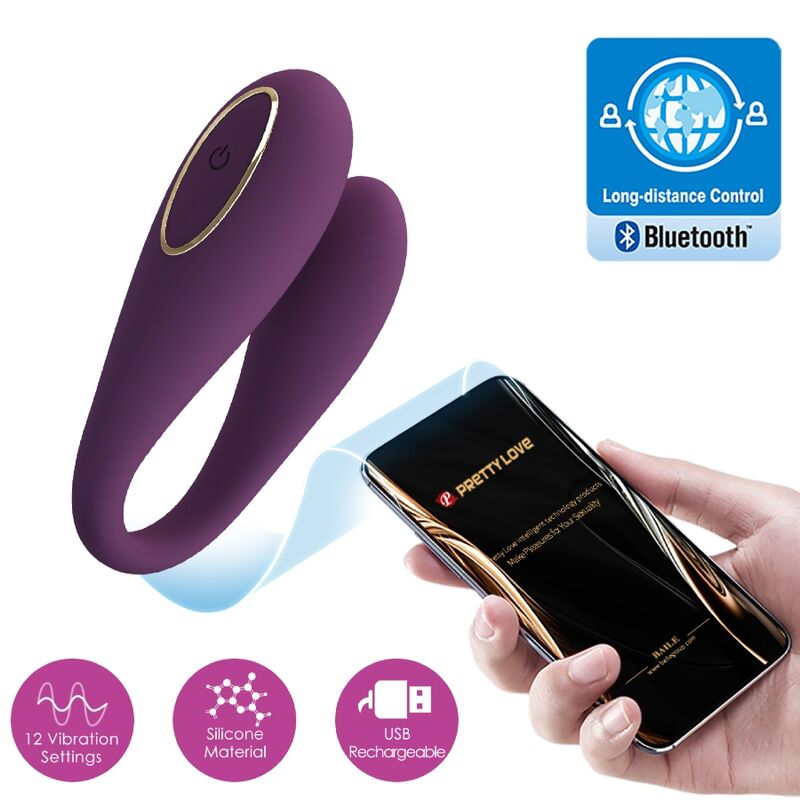 PRETTY LOVE - VIBRATORE IN SILICONE