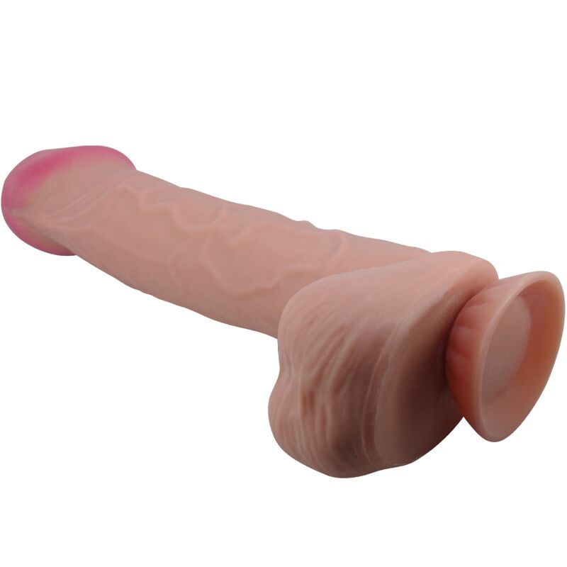 DILDO REALISTICO CON VENTOSA SCORREVOLE 26 CM
