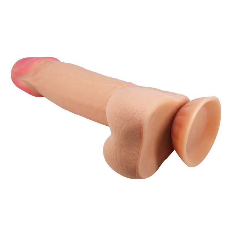 DILDO REALISTICO CON VENTOSA SCORREVOLE 21,8 CM