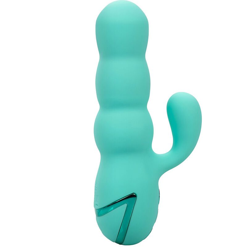 CALIFORNIA EXOTICS - VIBRATORE DEL MAR DIVA RABBIR AQUA GREEN DI CALIFORNIA DREAMING