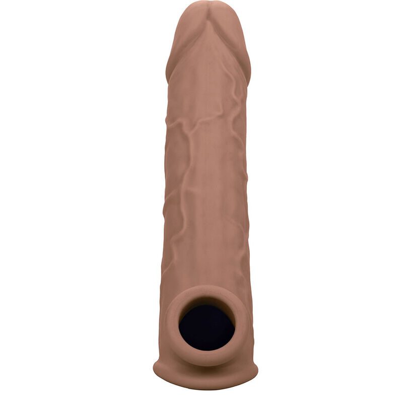 CALIFORNIA EXOTICS - PERFORMANCE MAXX LIFE-LIKE EXTENSION 8 PELLE MARRONE