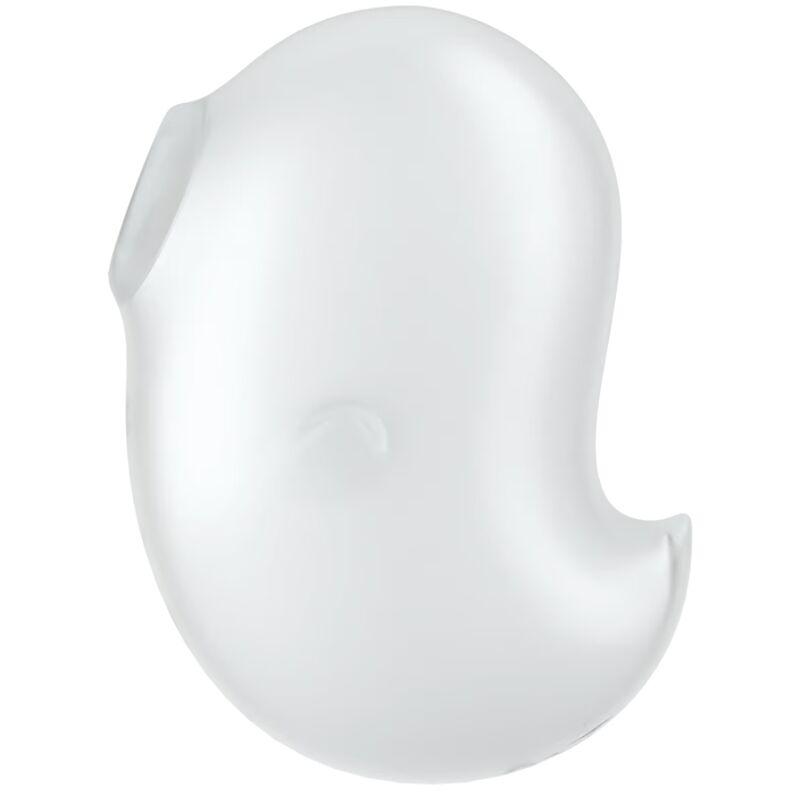 SATISFYER - VIBRATORE CUTIE GHOST LAY-ON BIANCO