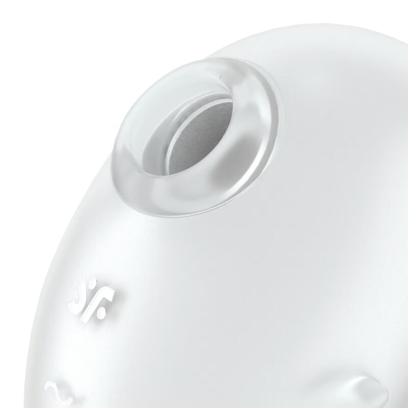 SATISFYER - VIBRATORE CUTIE GHOST LAY-ON BIANCO
