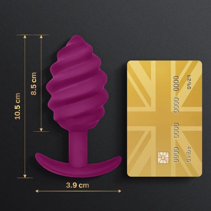 G-VIBE - PLUG ANALE GPLUG TWIST 2 VIOLA