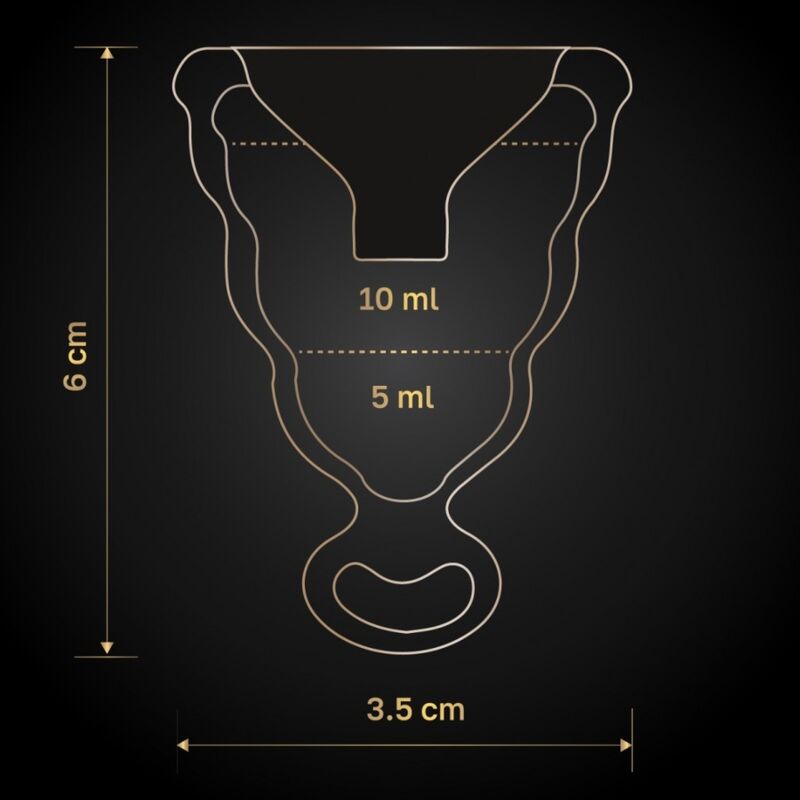 G-VIBE - COPPA MESTRUALE GCUP NERA