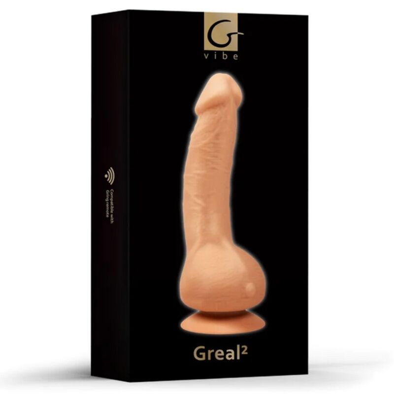 G-VIBE - VIBRATORE REALISTICO GREAL 2 NATURALE