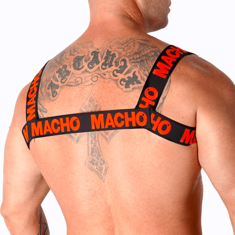MACHO - PETTORINA DOPPIA ROSSO